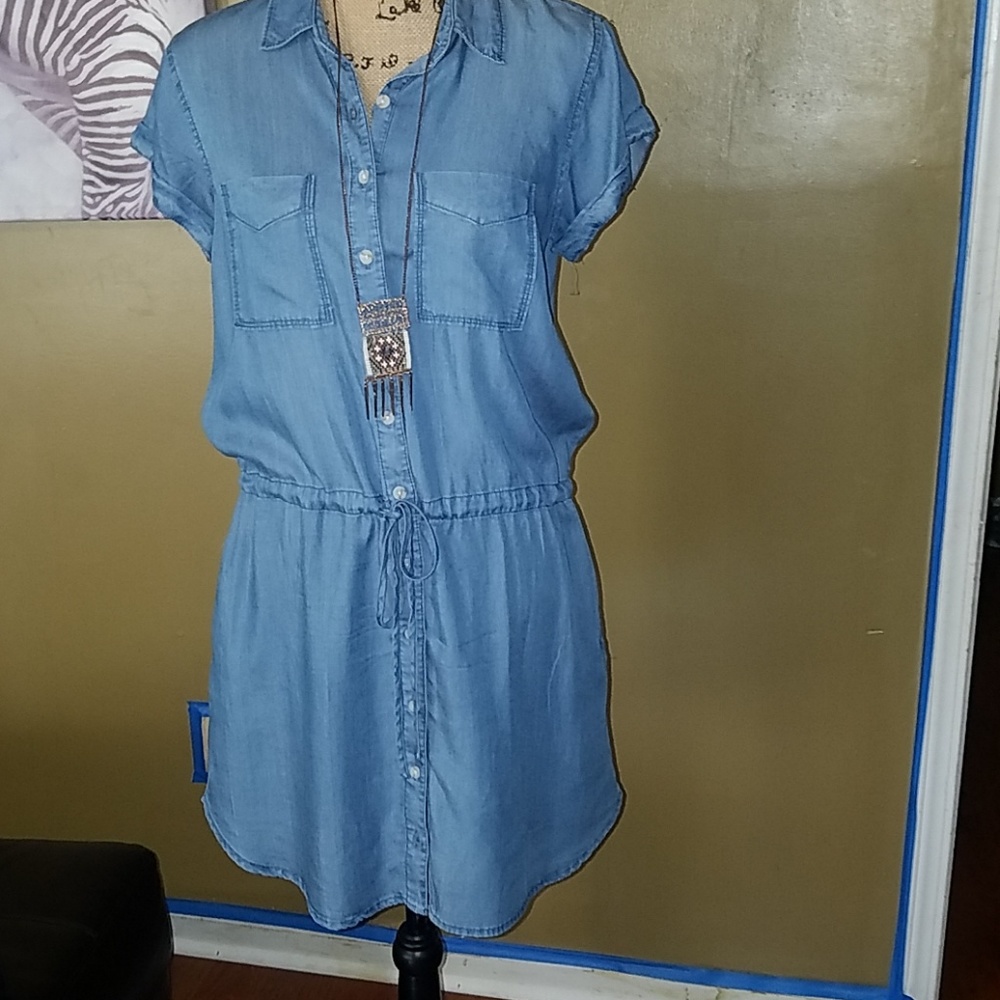 Cute denim dress💕